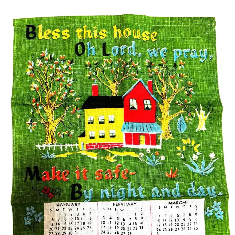 Vintage 1974 linen